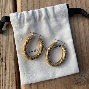 Laura Lombardi Giulia small hoop earrings